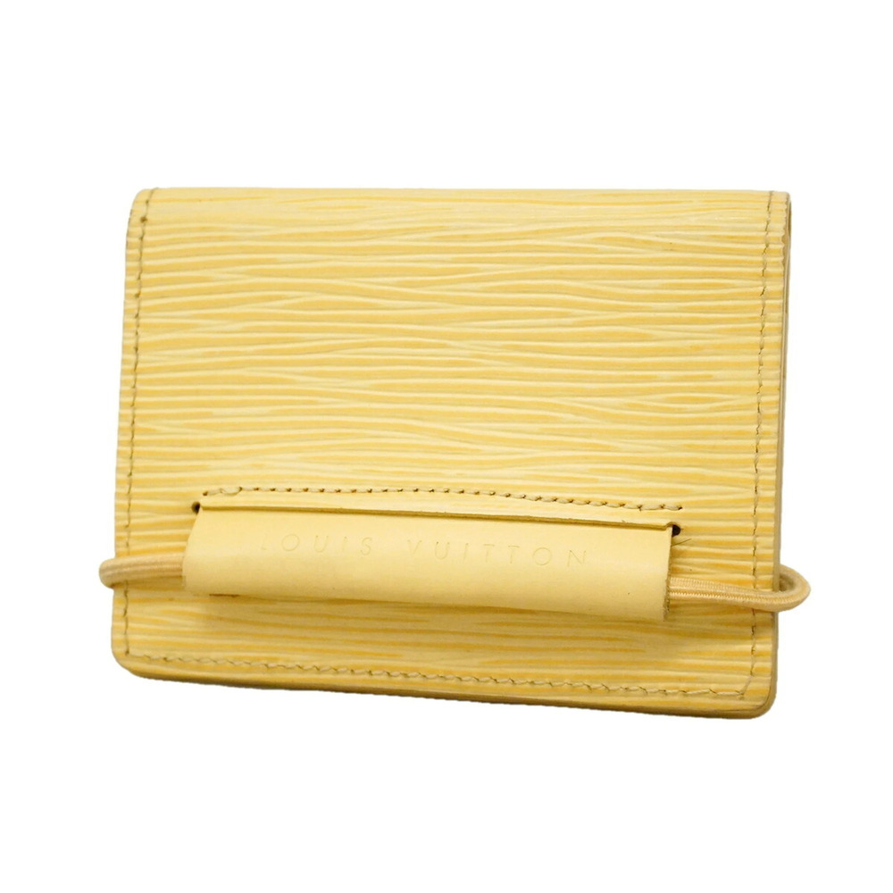 Louis Vuitton Business Card Holder/Card Case, Epi Leather, Portecarte des Tra...